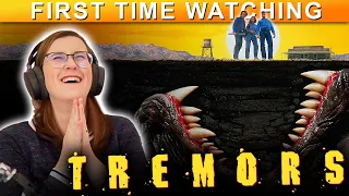 TREMORS (1990) | MOVIE REACTION! | FIRST TIME WATCHING!