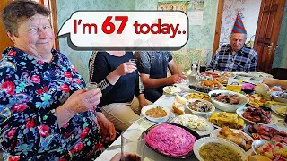 Typical Birthday Party in Ukraine | village celebration