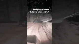 The Wildest Snow Drifting You'll Ever See - POV Style!