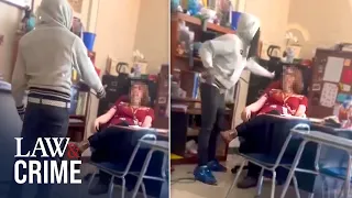 Shocking Video Shows Enraged Student Slapping Teacher in Class: Cops