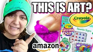 CASH or TRASH? Testing 4 Crayola Craft Kits from Amazon