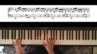 ABRSM 2021-2022 Piano Grade 4 A1: Prelude in C minor, BWV 999 by Bach (with sheet music)