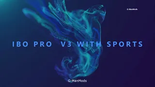 IBO PRO V3 Sports edition