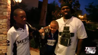 At Floyd Mayweather's Mansion with Rick Ross' son, Tia and Diddy in Las Vegas | 50 Cent Music