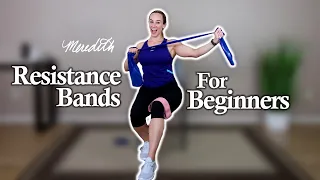 Seated Resistance Bands Exercises For Seniors And Beginners | Full Body | 35 Min