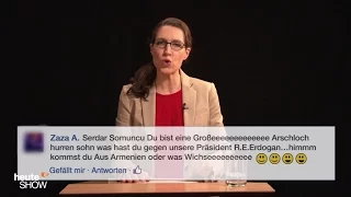 Birte Schneider liest ausgewählte Hasskommentare: Jahresrückblick 2016 (3) - heute-show | ZDF