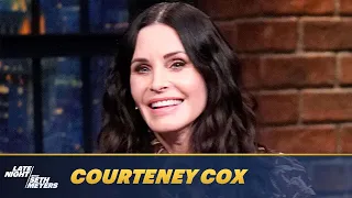 Courteney Cox Saw Ghosts in Her London Apartment