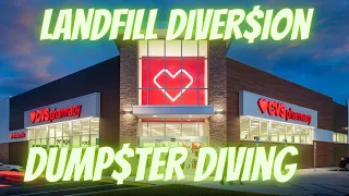 Dumpster Diving Latest Dollar General CVS Landfill Diversion saves