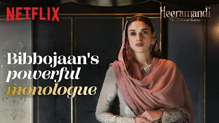 Aditi Rao Hydari's Iconic Freedom Speech in #Heeramandi 🔥 | Netflix India
