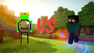 Dream Vs Herobrine 😈🔥 @dream (With Health Number❤️)