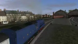 4468 Mallard making a stop at Darlington (RailWorks)