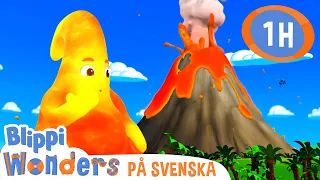 Golvet är lava! | @BlippiSvenska | Pedagogiska videor för barn