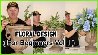 Floral Design For Beginners / 3 Floral  arrangement DIYS / Ramon At Home