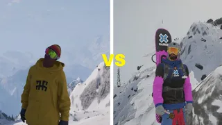 Steep VS Riders Republic | Snowboarding