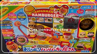17 Minutes Satisfying with Unboxing Cute Hamburger Shop | Cute Toys ASMR (no music)