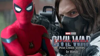 Captain America: Civil War Post Credit Scenes in Hindi. || Marvel Studios India Hindi.