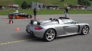Porsche Carrera GT vs Bugatti Veyron Grand Sport Vitesse
