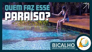 LAGOS COR DO CARIBE e PISCINAS NATURAIS | O que fazemos por nossos clientes! | BICALHO LAGOS