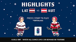 Highlights | Latvia vs. Austria | 2022 #IIHFWorlds