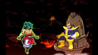 Mugen Dragon Ball Broly vs Thanos