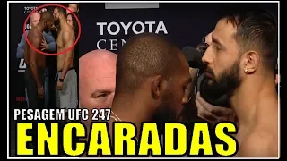 Jon Jones ignorou Dominick Reyes / Encaradas e pesagem do UFC 247 / Antônio Arroyo fora