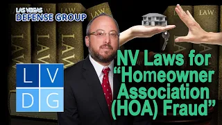 What if I'm busted for "homeowners association fraud" in Nevada?