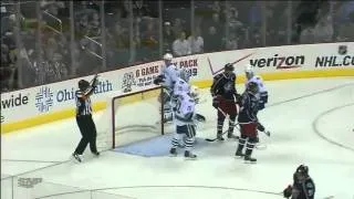 Vancouver Canucks @ Columbus Blue Jackets Highlights 10/10/11