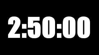 2 HOUR 50 MINUTE TIMER • 170 MINUTE COUNTDOWN TIMER ⏰ LOUD ALARM ⏰