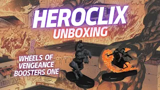 HeroClix Unboxing - Wheels of Vengeance Boosters One