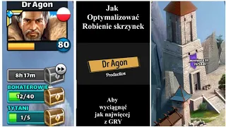 Jak optymalizować robienie skrzynek i czy puchary są ważne ?!- Empires & Puzzles by Dr Agon