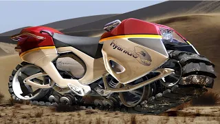 Гусеничные мотоциклы мечта или транспортное средство будущего