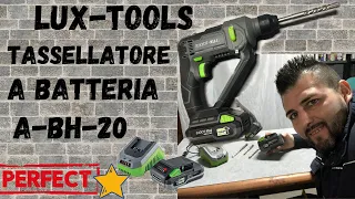 LUX-TOOLS tassellatore a batteria A-BH-20 1 powersystem Recensione