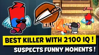 BEST KILLER WITH 2100 IQ IN SUSPECTS MYSTERY MANSION ! FUNNY MOMENTS #11