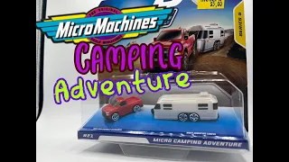 Micro Camping Adventure! 2021 Micro Machines Unboxing & Review.