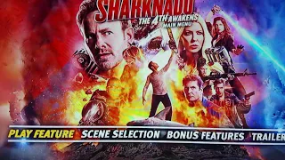 Sharknado: The 4th Awakens (2016) DVD Menu Walkthrough