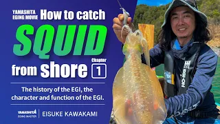 YAMASHITA EGING Movie ”How to catch squid from shore" Chapter. 1