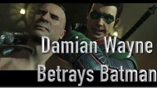 Injustice 2 Damian Wayne Betrays Batman (Story Mode Gameplay)