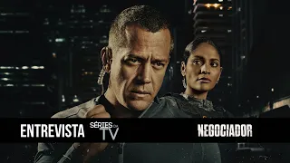 Negociador (Prime Video) - Entrevista a Malvino Salvador, Barbara Reis e Isabela Valiante