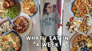 FOOD DIARY | cooking, meal prep, quality time & good food | eine Woche meiner Ernährung