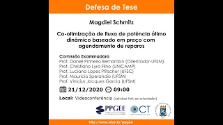 Defesa de Tese - Magdiel Schmitz