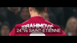 Zlatan Ibrahimovic   All 27 Goals for Manchester United  2016 17