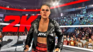 WWE 2K23 Ronda Rousey Entrance