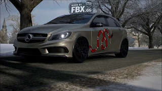 The GUCCI Mercedes Benz A45 ///AMG - Forza Horizon 4