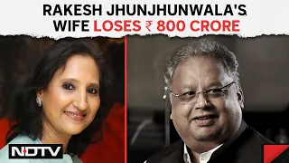 Titan Stock News | Rakesh Jhunjhunwala's Wife Loses ₹ 800 Crore As Her Biggest Stock Bet Tanks