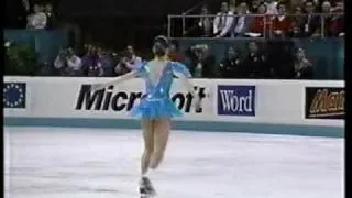 Laetitia Hubert LP 1992 World Figure Skating Championships