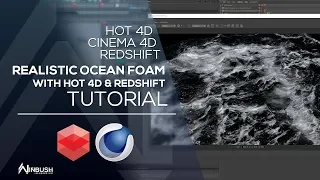 Cinema 4D Realistic Sea Foam with Redshift