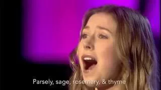 Celtic Woman / Hayley Westenra -  Scarborough Fair (with Lyrics, live performance HD)