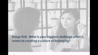 Creating a Culture of Belonging