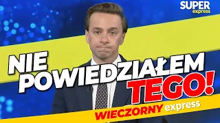 "NIE POWIEDZIAŁEM TEGO!" Bosak OSTRO REAGUJE na TELEFON do STUDIA!