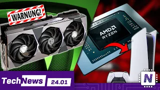 AMD mit PS5 Leistung auf iGPUs? / MSI 4070Ti Super fehlerhaft!